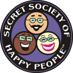 Happy holiday greetings; happy people